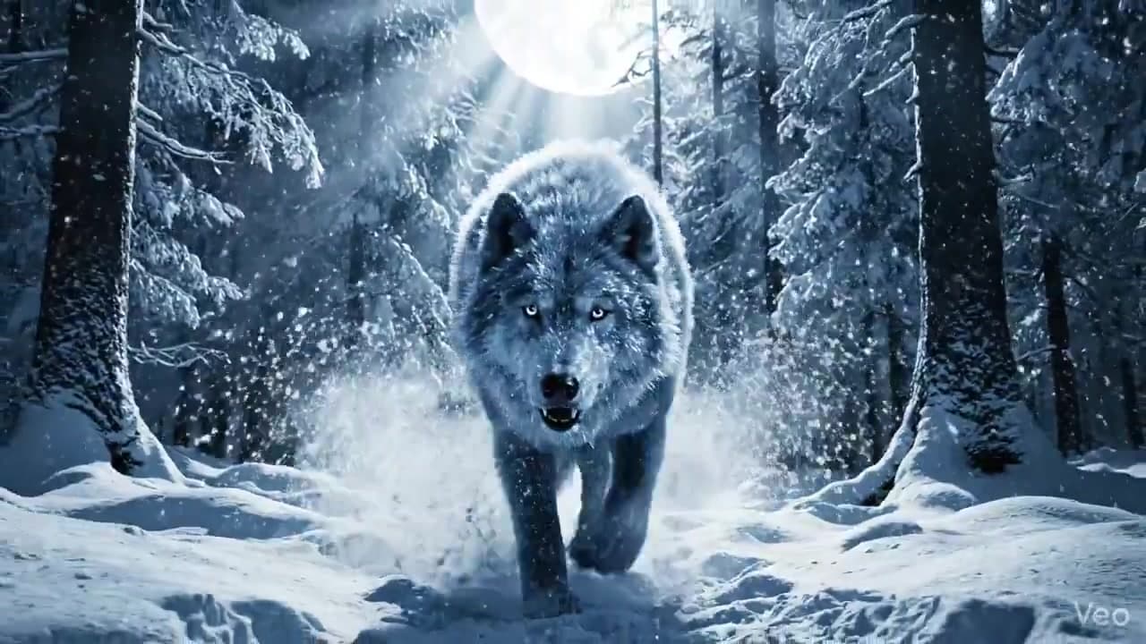 Hunter in the White Silence