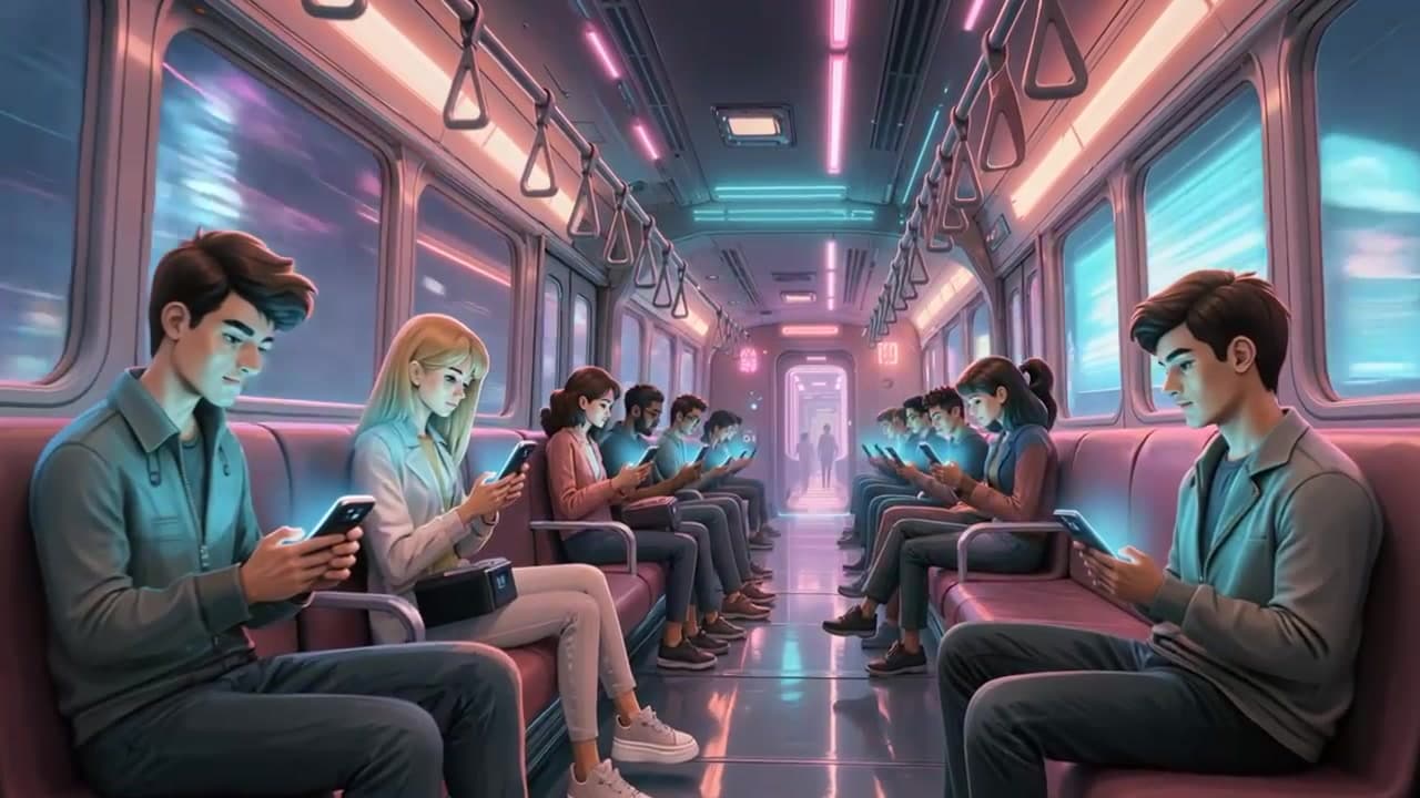 Neon Pulse: The Kinetic Carriage