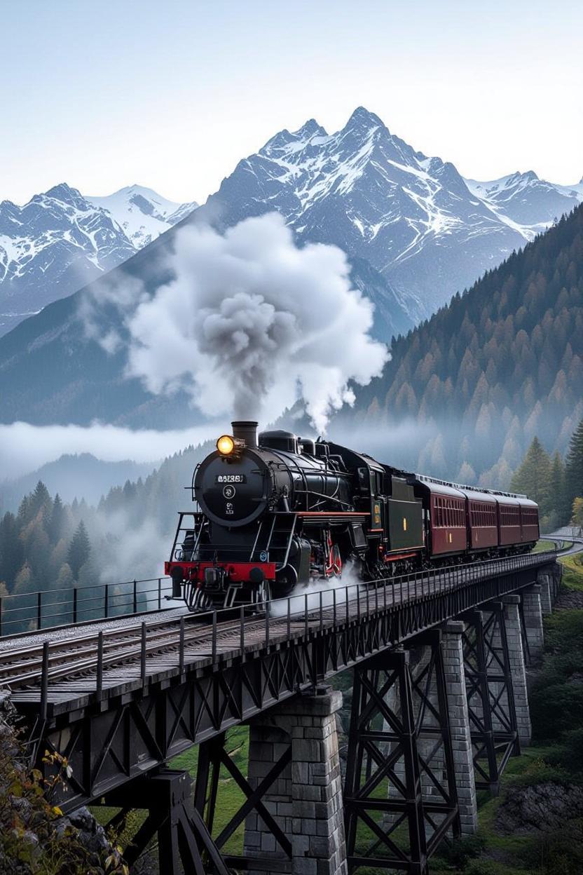 Old Steam Train