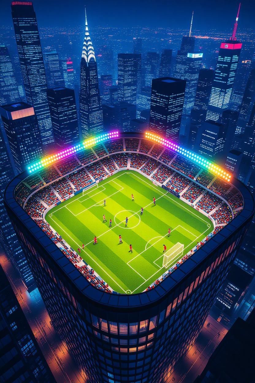 Cyberpunk Football Game